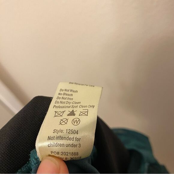 Weissman dance costume lyrical dark green Every Breath You Take 12504 MC child - Picture 8 of 12